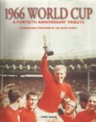 1966 World Cup Fortieth Anniversary tribute book signed by Sir Geoff Hurst. Good Condition. All