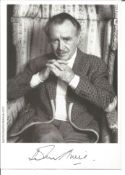 Sir John Mills signed 6 x 4 inch b/w photo. Good Condition. All autographed items are genuine hand
