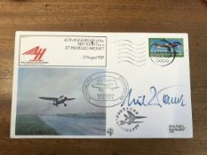 Flugkapitan Erich Warsitz signed 40th Anniversary of the First Flight by a Jet-Propelled Aircraft