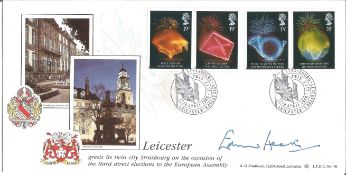 Edward Heath signed 1989 A G Bradbury Education official FDC LFDC76. Good Condition. All autographed