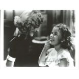 Shirley Temple Black signed 10 x 8 inch b/w photo. Good Condition. All autographed items are genuine