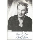 Gracie Fields signed 6 x 4 inch b/w photo. Good Condition. All autographed items are genuine hand