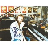 Music Phil Collins signed 6 x 4 inch colour photo to Derek. Good Condition. All autographed items