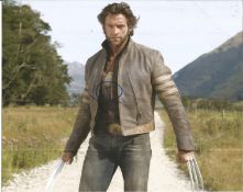 Hugh Jackman signed 12 x 8 colour photo as Wolverine normal small autograph, from one of our in