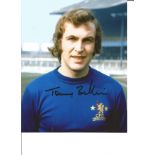 Football Tommy Baldwin 10x8 Signed Colour Photo Pictured In Chelsea Kit. Good Condition. All