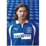 Football Ian Bishop 10x8 signed colour photo pictured during his time with Birmingham City. Good