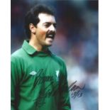 Football Bruce Grobbelaar 10x8 signed colour photo pictured while playing for Liverpool. Good