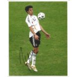 Football Michael Ballack 10x8 signed colour photo pictured in action for Germany. Good Condition.