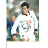 Football Tony Gale 10x8 Signed Colour Photo Pictured In Action For West Ham United. Good