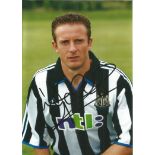 Football Kevin Gallacher 6x4 signed colour photo pictured during his time with Newcastle United.