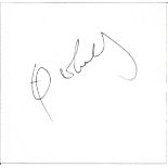 Football Teofilo Cubillas 5x4 signed album page . Good Condition. All autographs are genuine hand