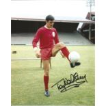 Football Tony Hateley 10x8 signed colour photo pictured during his time with Liverpool. Good