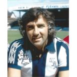 Football Paddy Mulligan 10x8 signed colour photo pictured while playing for West Bromwich Albion.