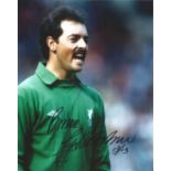 Football Bruce Grobbelaar 10x8 signed colour photo pictured while playing for Liverpool. Good