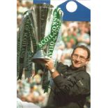 Football Martin O'Neill 12x8 signed colour photo pictured while manager of Celtic. Good Condition.