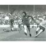 Football Paddy Mulligan 10x8 signed black and white photo pictured while playing for Chelsea. Good