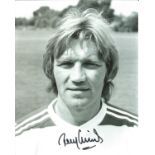 Football Tony Currie 10x8 signed black and white photo. Good Condition. All autographs are genuine