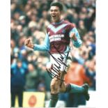 Football Steve Jones 10x8 signed colour photo pictured in action for West Ham United. Good