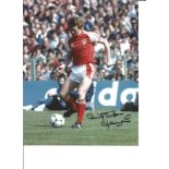 Football Leighton James 10x8 Signed Colour Photo Pictured In Action For Wales. Good Condition. All