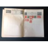 The Champion stamp album containing world stamps. Good condition. We combine postage on multiple