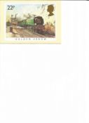 Terence Cuneo signed Golden Arrow phq card. Good condition. We combine postage on multiple winning