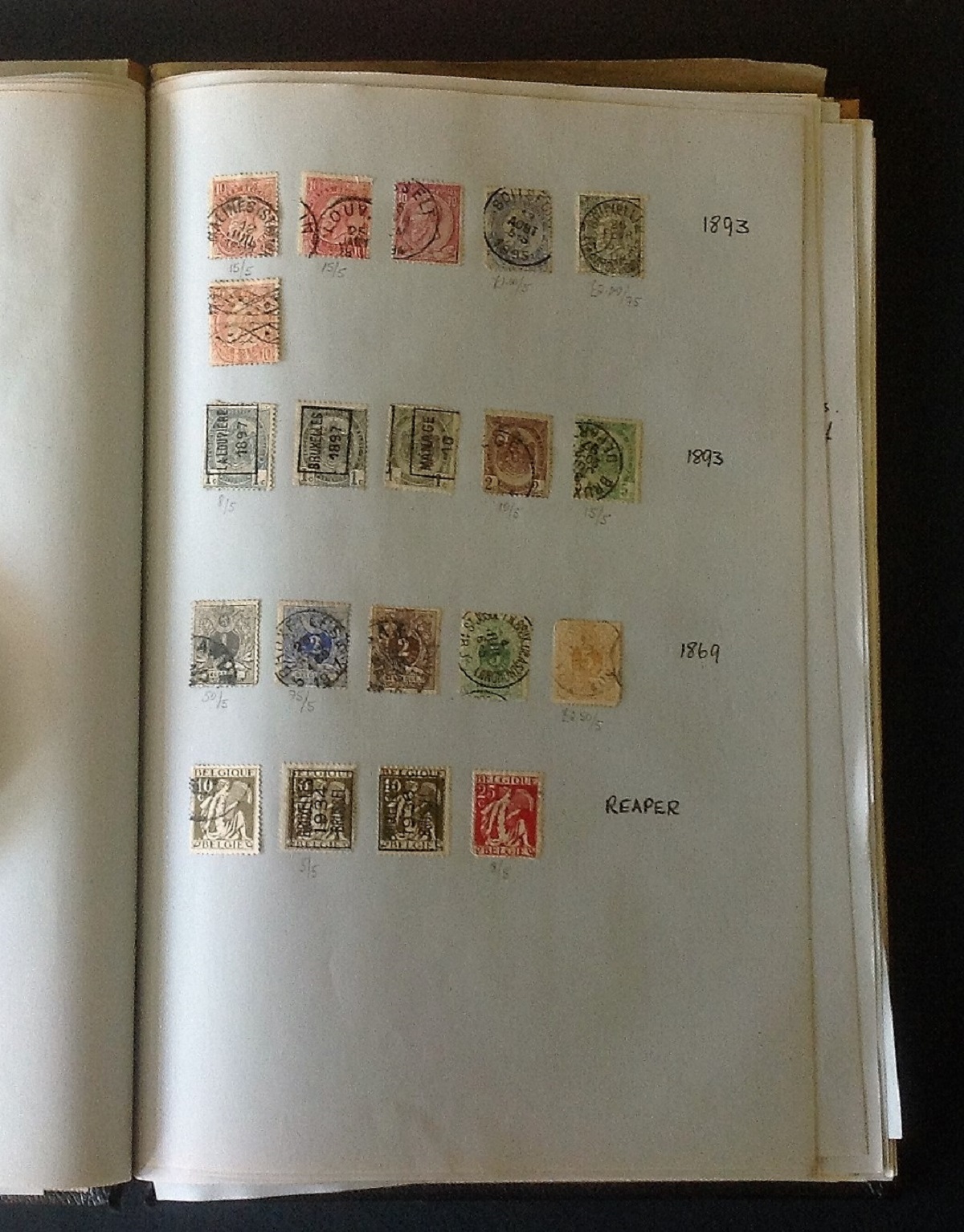 European stamp collection in album on 50 pages. Includes Austria, Belgium, Denmark, Finland. Good - Image 5 of 6