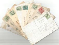 Tunbridge Wells 8 franked postcards. 1910-1935. Good condition. We combine postage on multiple