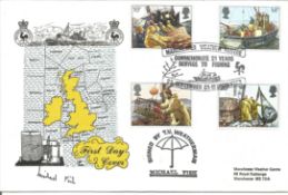GB souvenir cover 23/9/81. Issued by Manchester Weather Service. Commemorating 21 years' service