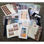 Assorted stamp collection. Some on stockcard some on perforation sheets. Can be used for regular