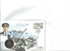 Richard Todd signed 1994 Mercury D-Day coin cover. Good condition. We combine postage on multiple