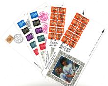 GB FDC collection. 5 items. 3 Benham and 2 Sajal phil. All with special postmarks and all