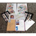 Glory bag. Include souvenir album Princess Diana 21st birthday. 16 mint stamps for Diana 21st