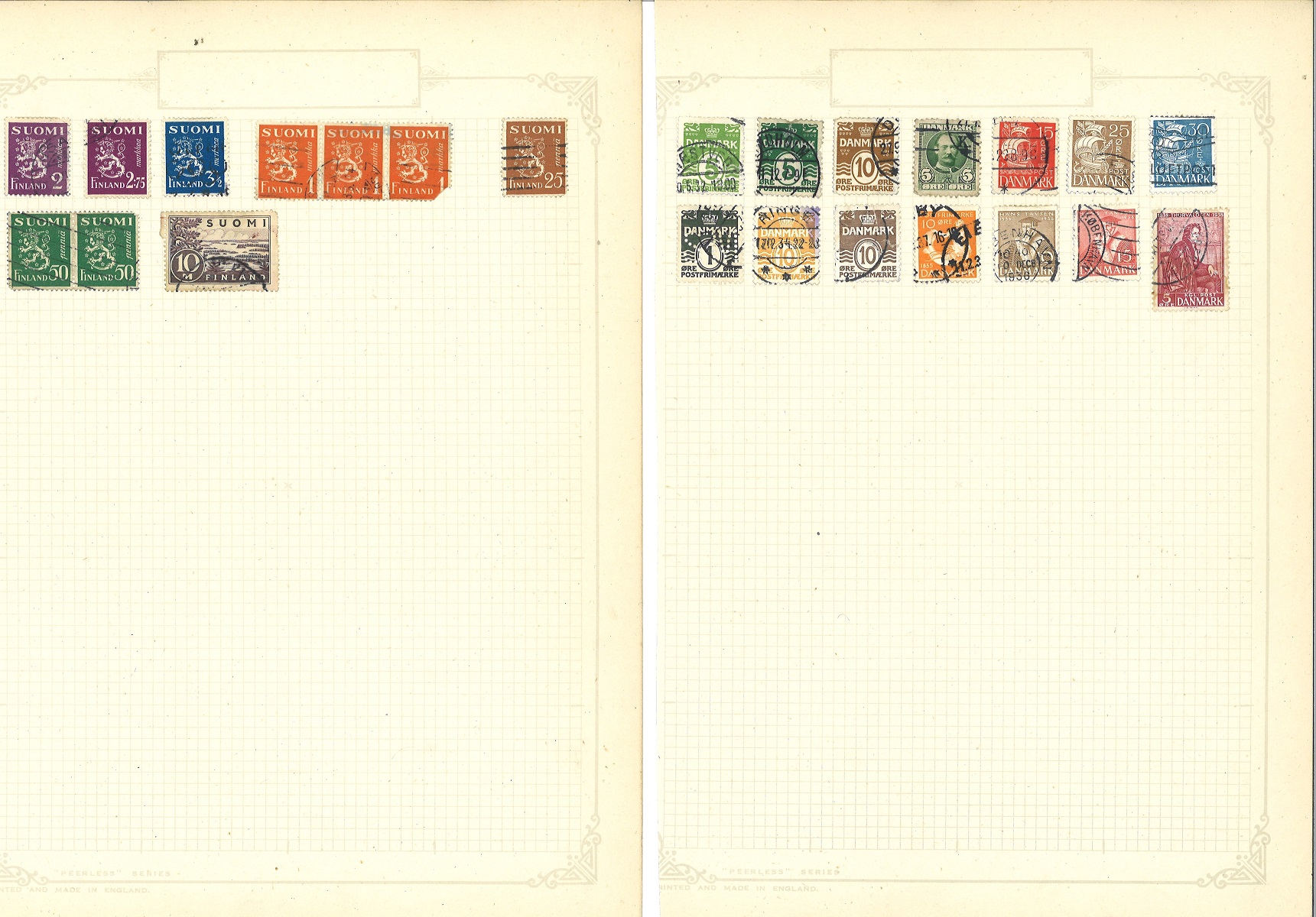 South American and Scandinavian stamp collection on 16 loose album pages. Includes stamps from - Image 2 of 4