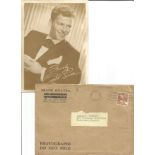Frank Sinatra PRINTED signed photo and envelope 1947. Good condition. We combine postage on multiple