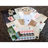 Postage collection interesting items include Letter from Russia with stamps of famous ships ,