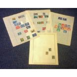 Switzerland stamp collection 3 loose sheets dated 1957/1958. Good condition. We combine postage on