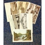 6 Franked postcards from Scotland. Mainly 1910/1935 features Ayr, St Andrews and Dunoon. Good