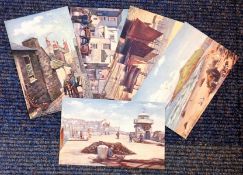 5 old mint postcards. St Ives 1910/1935. Tucks postcards. Good condition. We combine postage on