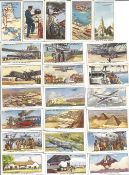 Lambert and Butler cigarette card collection. Mint set of 50 Empire Air Routes. 1936. Cat value £80.