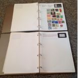 Stanley Gibbons collection Ring binder with complete set of pages including index. Stamps on 13