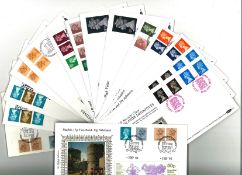 Benham FDC collection. 15 GB covers. D20/D112 special postmarks. 1984/1989 mainly definitives.