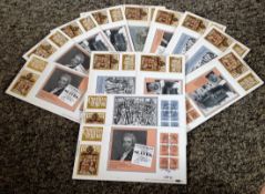 GB FDC collection. 13 included. Some duplication all with special postmarks. Mainly 1984. Mainly