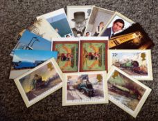 GB postcard collection. 15 included. Mainly FDI some mint. 1981/1985 all with special postmarks.