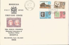 Rhodesia FDC collection. 24 in total. 1966 to 1978. Good condition. We combine postage on multiple