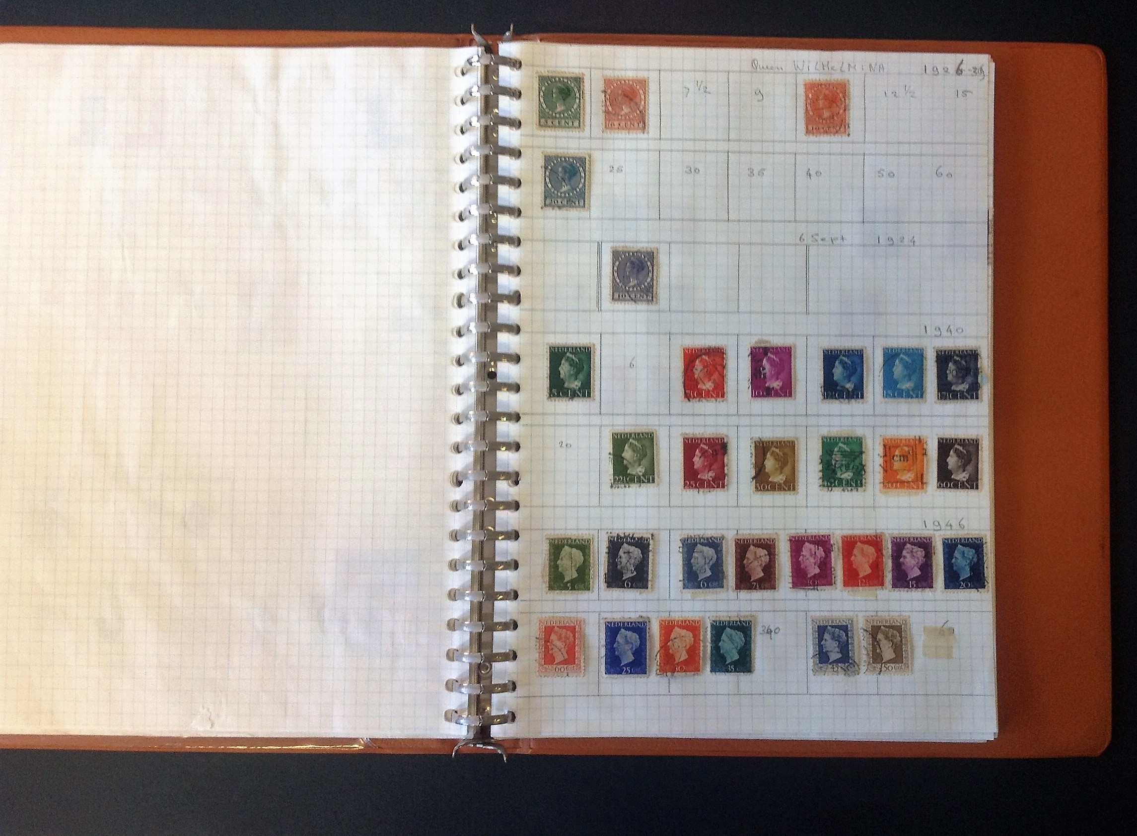 Nederland stamp collection in album. 50 sheets. Mint and used. Good condition. We combine postage on - Image 3 of 7