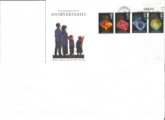 A celebration of Anniversaries FDC. Good condition. We combine postage on multiple winning lots