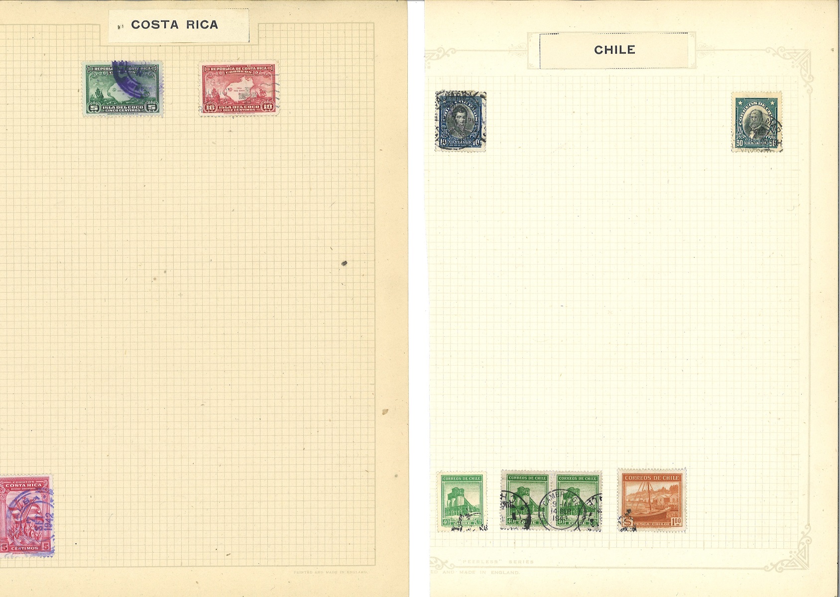 South American and Scandinavian stamp collection on 16 loose album pages. Includes stamps from - Image 4 of 4