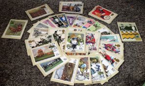 GB PHQ card collection. 50 items, Some duplication. All franked with stamps and postmarks. 1973/