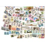 Assorted folder. Contains GB stamps on paper, World stamps mainly Thailand on paper. European stamps