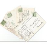 4 Cardiff franked postcards. 1910-1935. Good condition. We combine postage on multiple winning